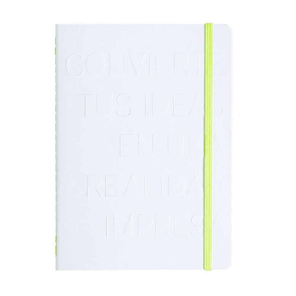 A5 Notebook - Letterpress - Make 2D Colombia