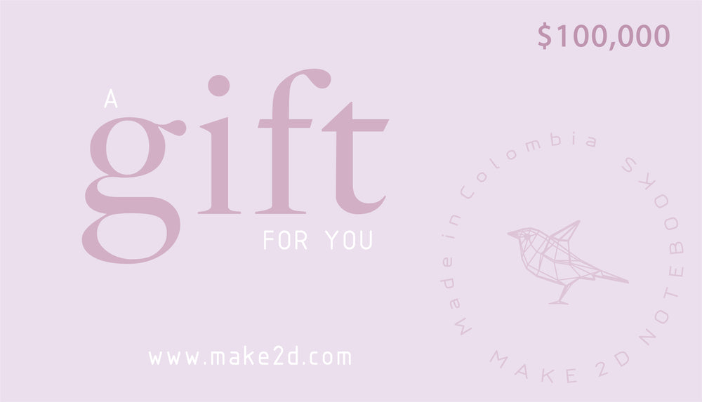 Make 2D Gift Card