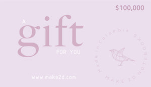 Make 2D Gift Card