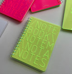Acrylic Notebook - Notes/ Notem