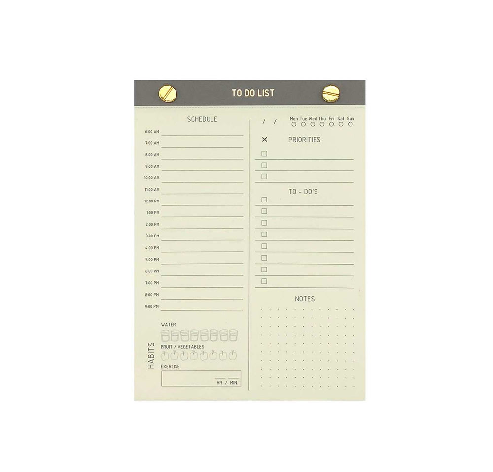 
                
                    Cargar imagen en el visor de la galería, Schedule + Habits - Notepad - Make 2D Colombia
                
            